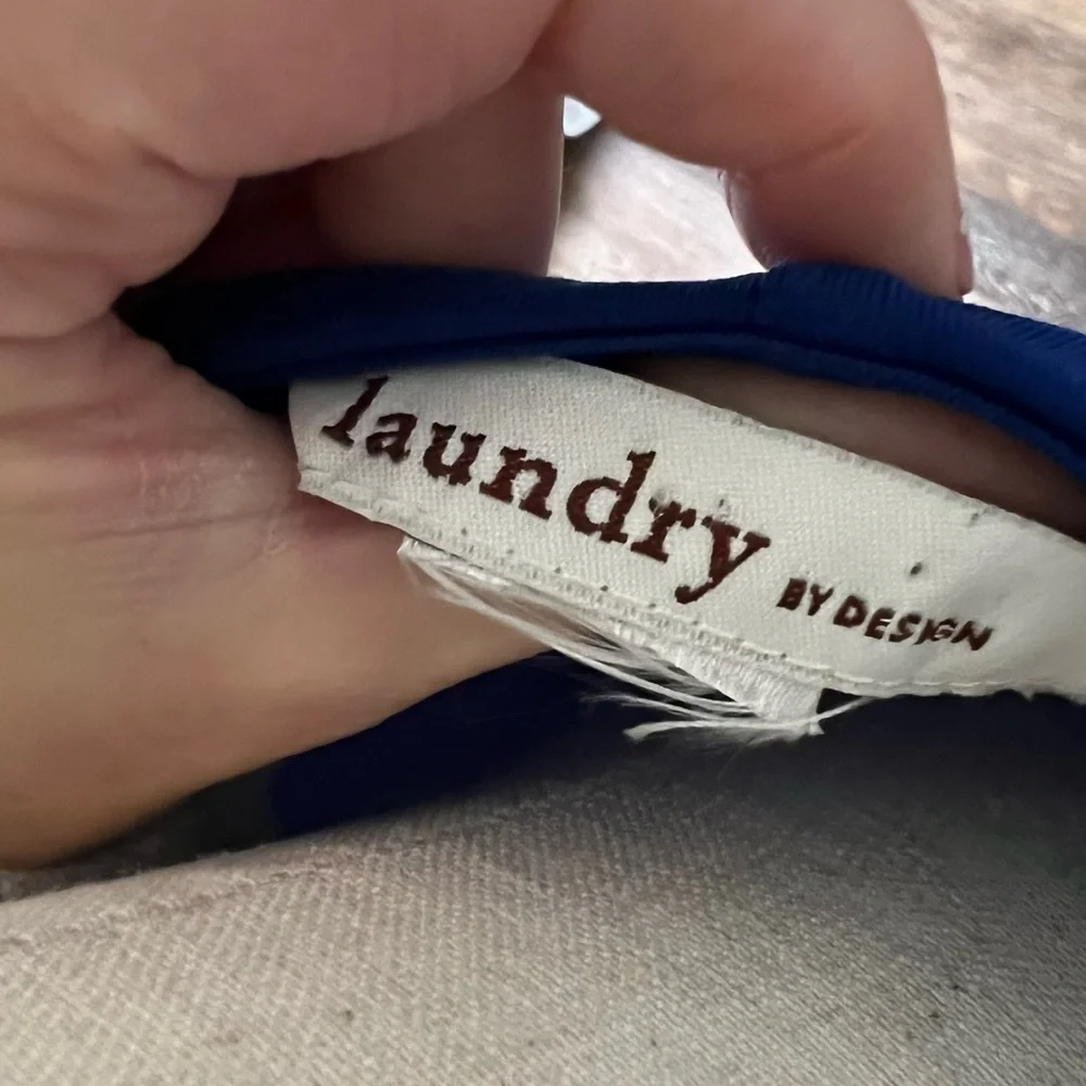 Laundry by design royal blue knot front maxi dress size 12 - Picture 3 of 3